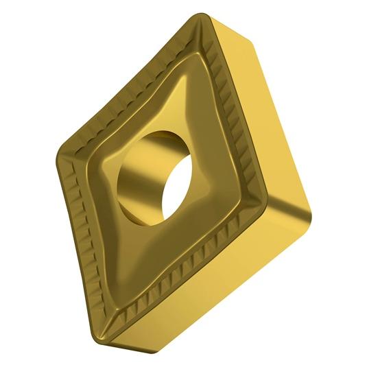 Pramet Drehwendeschneidplatte ISO CNMM 190624E-HR:T8345 D.7,94mm PVD beschichtet Gold - VPE: 10 (CNMM 190624E-HR:T8345)