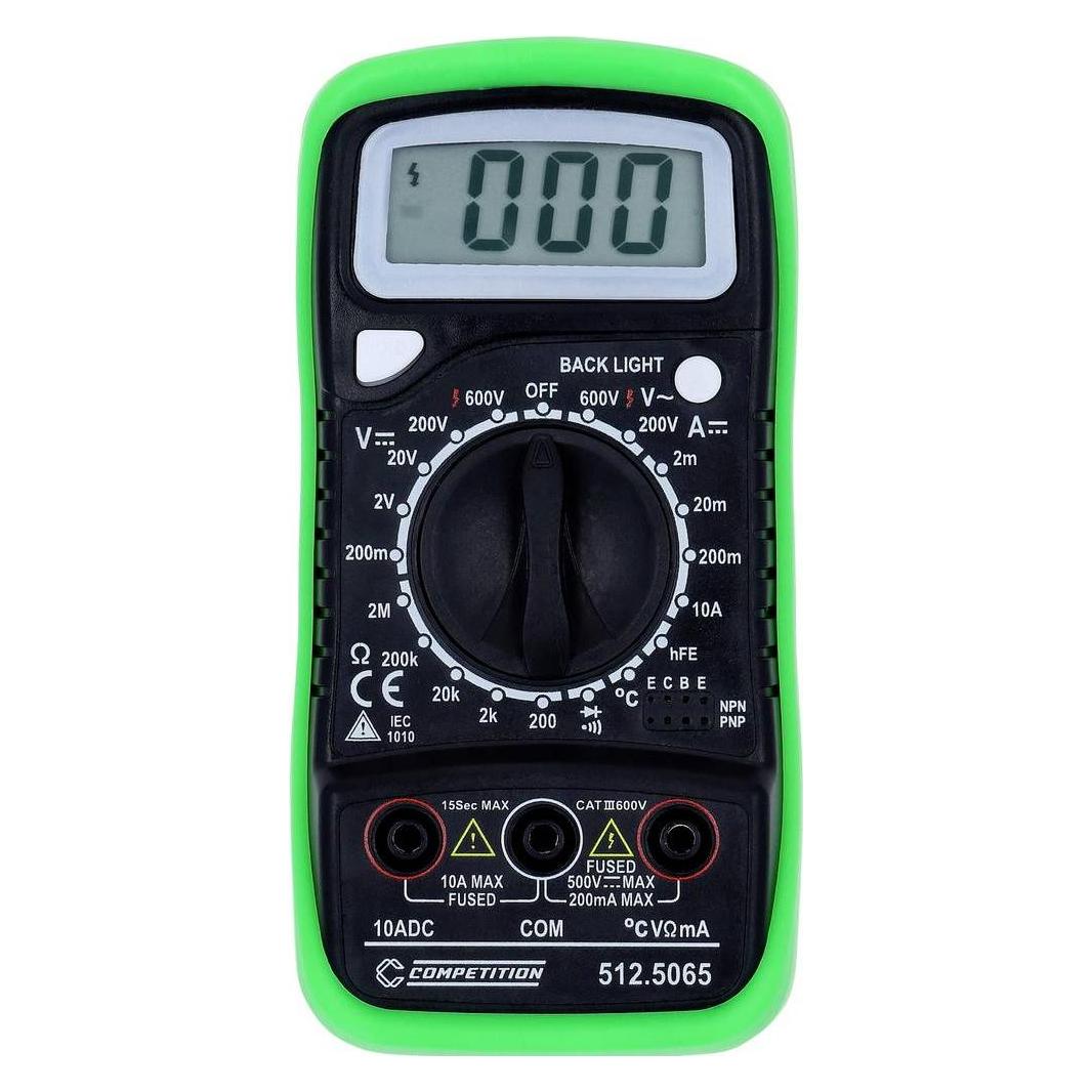 KS Tools Hand-Multimeter (CAT III 600V, Hand-Multimeter) (512.5065)