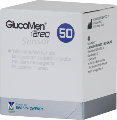 BERLIN-CHEMIE AG GLUCOMEN areo Sensor Teststreifen 50 St 10382178