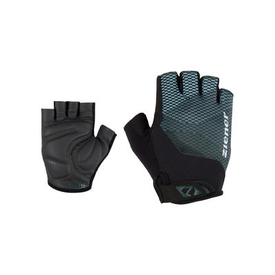 Fahrradhandschuhe ZIENER "CAYUS", Herren, Gr. 8, schwarz (schwarz jungle), Materialmix, Handschuhe