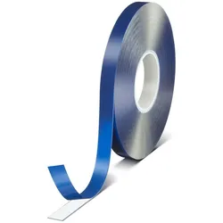 tesa ACXplus 7055 High Transparency, 900mmx25m, 1,0mm, transparent, blauer Folienliner