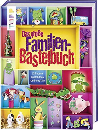 frechverlag - Das große Familienbastelbuch: 125 bunte Bastelideen rund ums Jahr - Preis vom 01.10.2026 17:08:56 h