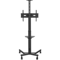 Vision Steel Flat Panel Cart (50 kg, 31" - 80"), TV Ständer, Schwarz