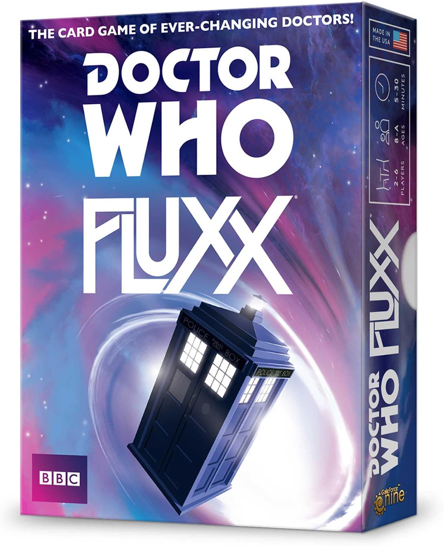 Looney Labs Doctor Who Fluxx - Fast-Moving Card Game with Unpredictable Play Experience