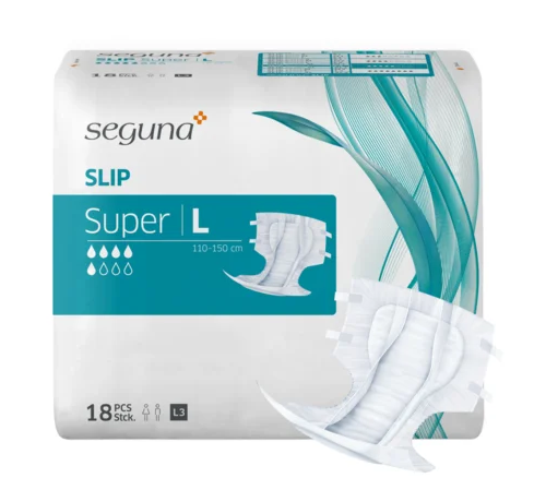 Seguna Slip Super Large - 8 paquets de 18 protections