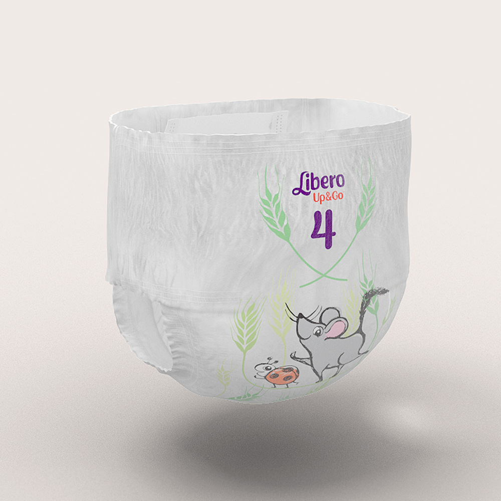 Libero Up & Go Diapers 22&nbsp;un. Size 4 (7-11 kg)