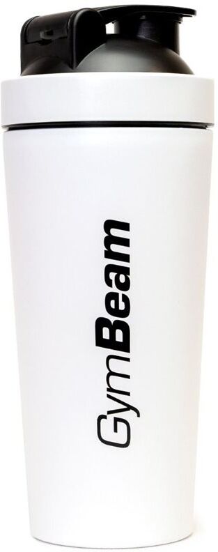 GymBeam Shaker Steel shaker de sport teinte/couleur White 1 pcs