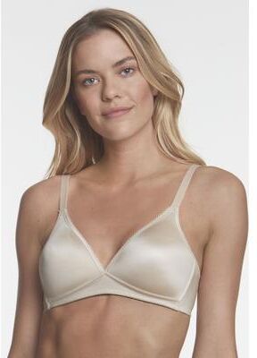 Plus Size Women's Sara Wire Free T-Shirt Bra Intimate Apparel by Dominique in Latte (Size 44 B)