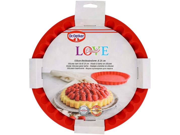 Dr. Oetker Kuchenform 28cm Silikon