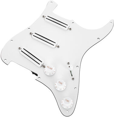 Seymour Duncan Triple Hot Rails Loaded PG WH Blanc