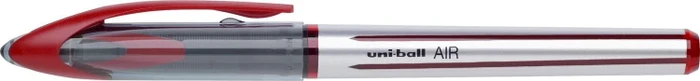 uni-ball Air Tintenroller silber 0,35 - 0,6 mm, Schreibfarbe: rot, 1 St.