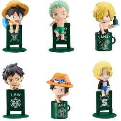 Megahouse One Piece Ochatomo Series Sammelfiguren Pirates' Vacance 4 cm Sortiment (8)