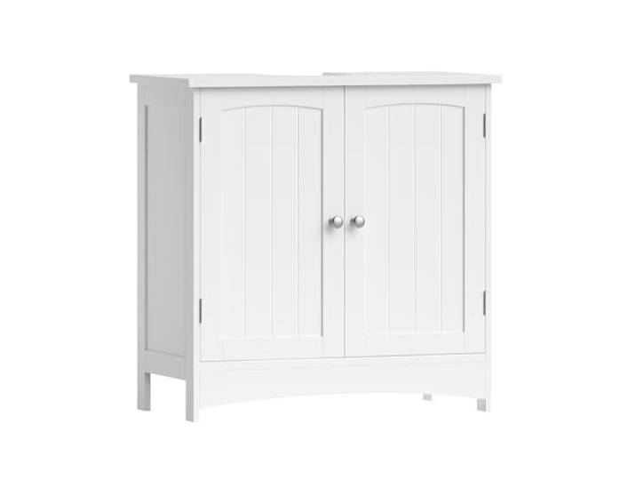 VASAGLE Waschbeckenunterschrank, 2 Türen, 60 x 30 x 60 cm
