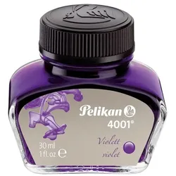 Pelikan Tinte 4001 im Glas, violett, Inhalt: 30 ml 1 Stück