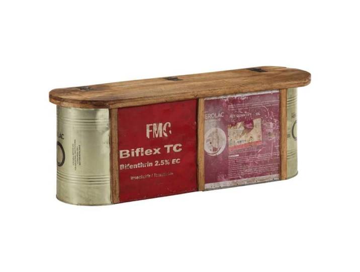 Banc de rangement - - buffet bas - Bois - 120 x 30 x 40 cm fde29r9473