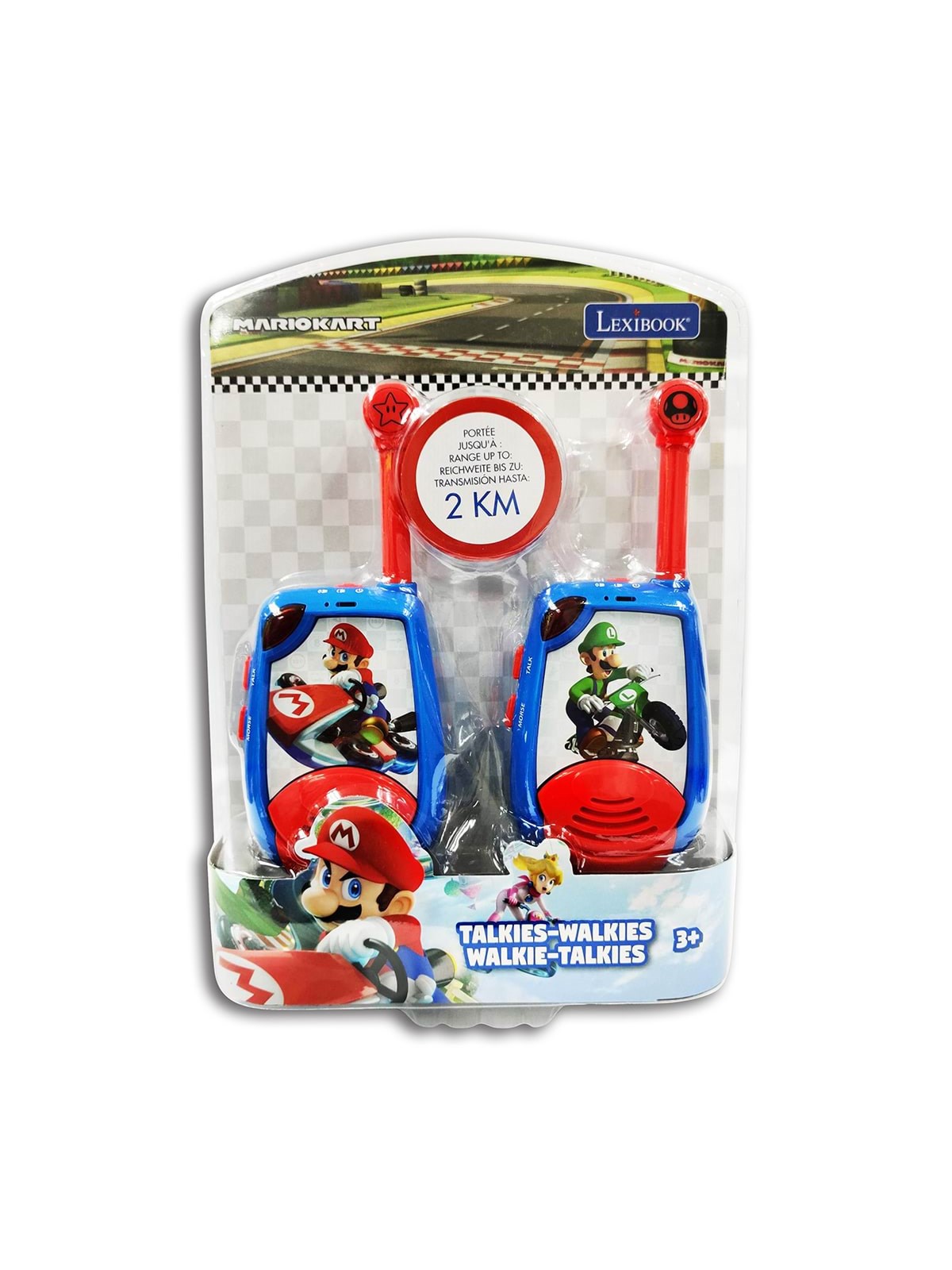 Mario Kart Digital Walkie-talkies up to 2 km with Morse Lights function