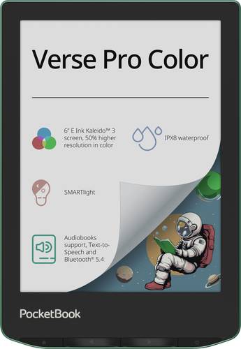 PocketBook Verse Pro Color eBook-Reader 15.2cm (6 Zoll) Sage