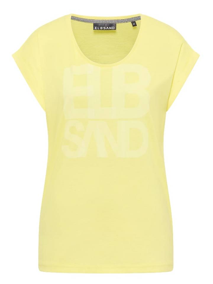 ELBSAND Shirt "Eldis" in Gelb - XL