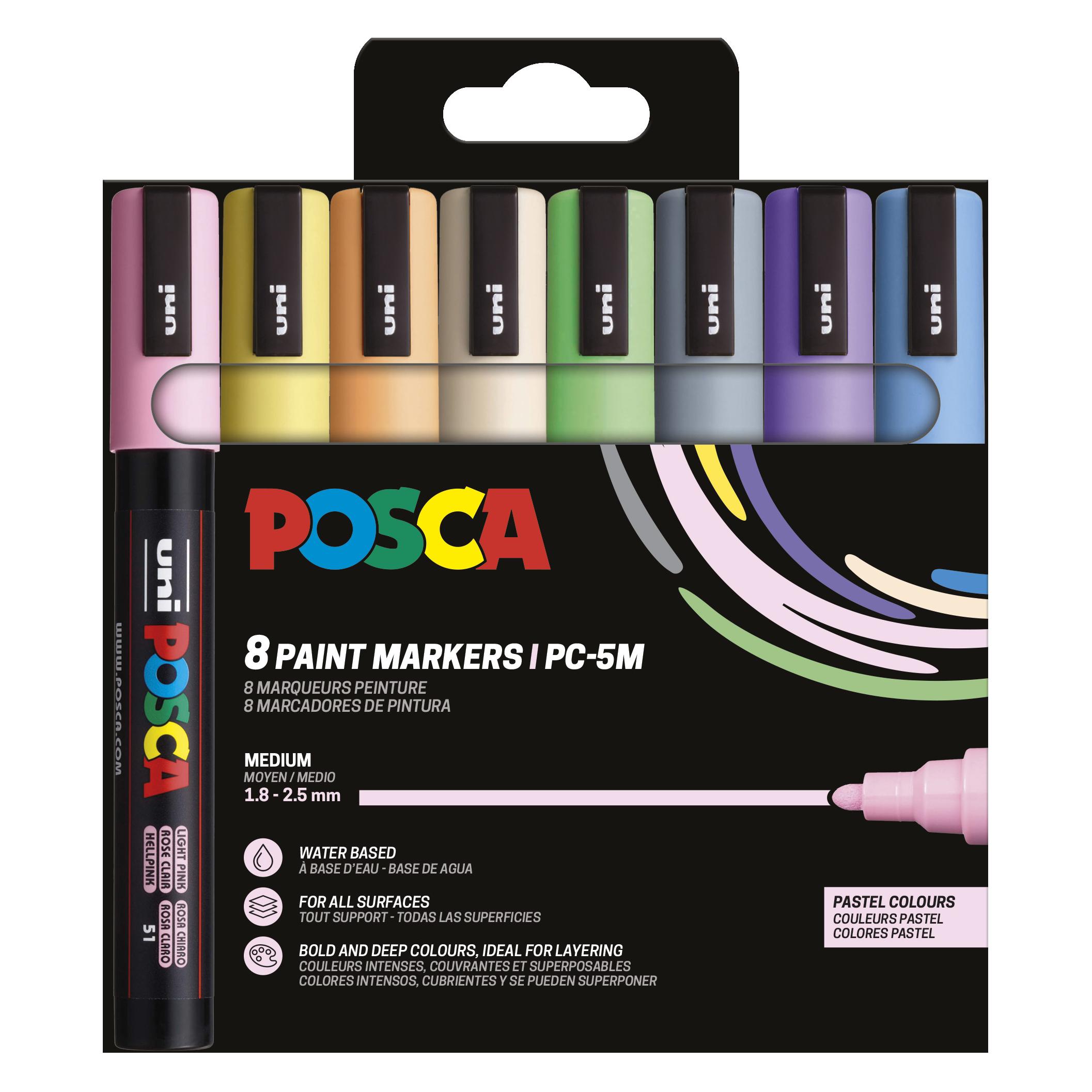 Posca Uni PC-5M (8x) (182556)