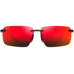 Maui Jim LAULIMA _ Glänzend Havanna Rot (RM626-10)