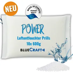 10x 600g Raum Luftentfeuchter Prills  im Vliesbeutel Nachfüllpackung