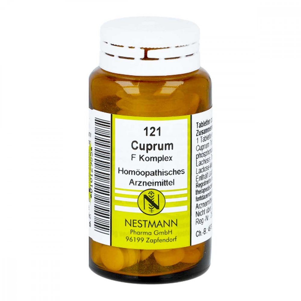 NESTMANN Pharma GmbH Cuprum F Komplex 121 Tabletten 01012985