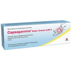 Capsagamma Dolor Creme 100 g