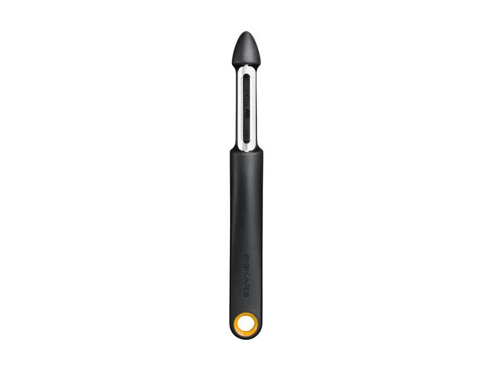 Fiskars Functional Form dunschiller Zwart, beweegbaar blad