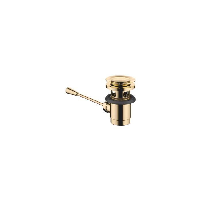 Dornbracht Ablaufgarnitur 10300970-09 1 1/4", mit Kniehebel 185 mm, messing
