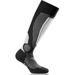 Rohner, Unisex, Sportsocken, Ski (35 - 38), Schwarz, Grau