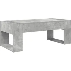 vidaXL Couchtisch Beton Grau 110 x 50 x 41 cm Holzwerkstoff