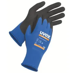 Uvex athletic lite Montagehandschuh - 10 Paar blau/anthrazit 9 - 6002729 - blau/anthrazit