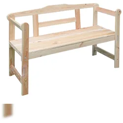 Kiehn-Holz Friesenbank 2-Sitzer natur