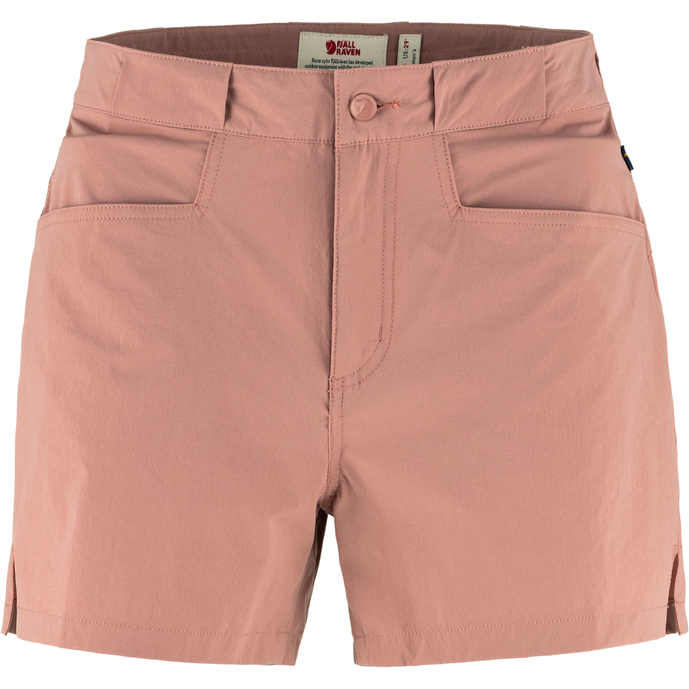 Fjällräven High Coast Lite Damen Jeans & Freizeithose rosa Größe S Camping Widerstandsfähig