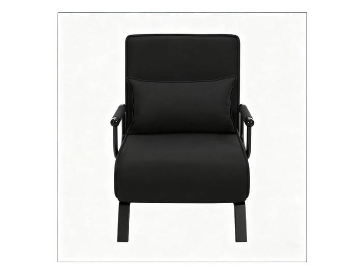 Welltin Klappstuhl Klappstuhl mit Bettfunktion, Geräumiger Cabriolet Schlafstuhl, Multifunktions Sofa, verstellbare Rückenlehne, bis 150 kg belastbar
