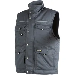 DASSY® Mons Weste - zementgrau - L
