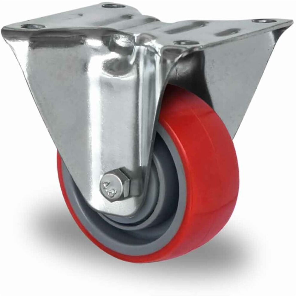 CASCOO Bockrolle ø 80 mm Serie N2U6 Kugellager (FPP22W0080N2U6B32)