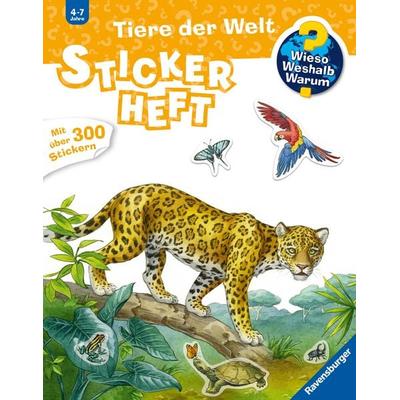 Wieso? Weshalb? Warum? Stickerheft - Tiere der Welt, Taschenbuch von , Ravensburger Verlag GmbH, 978-3-473-32963-2