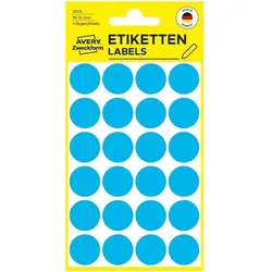 Avery Zweckform Avery Zweckform Markierungspunkte - 18 mm Ø - selbstklebend blau