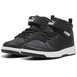 PUMA Rebound V6 Mid Winterized AC+ Sneaker Kinder 01 - PUMA black/PUMA white 30