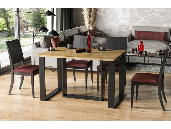 Endo-Moebel Esstisch Borys 130-250 cm Esszimmertisch erweiterbar