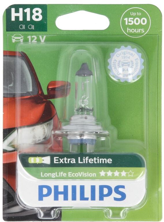 Glühlampe H18 PHILIPS PHI 12643LLB1, 1 Stück
