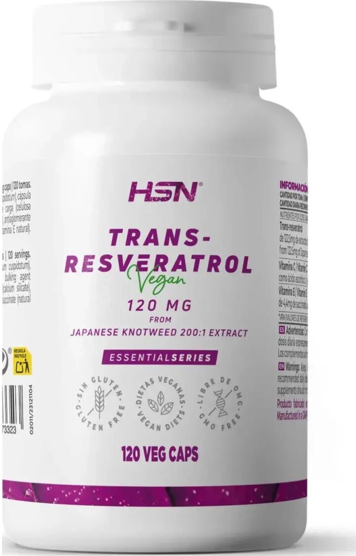 HSN Resveratrol 120mg 120vcaps