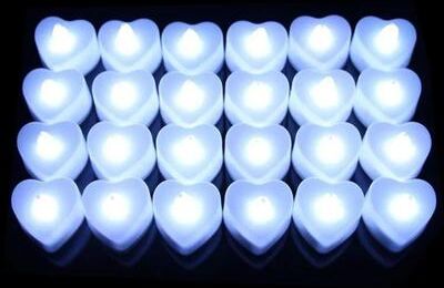 Uplift Treasures LED Flameless Flickering Tealight Candles For Home Decor style a 8 1pc