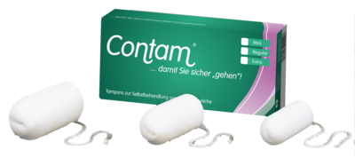 MED SSE SYSTEM GmbH CONTAM Vaginaltampon Startset mini/regular/extra 3 St 01666592