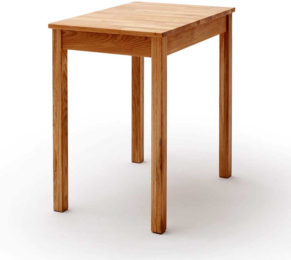 Pharao24.de Esstisch aus Wildeiche Massivholz 76 cm hoch
