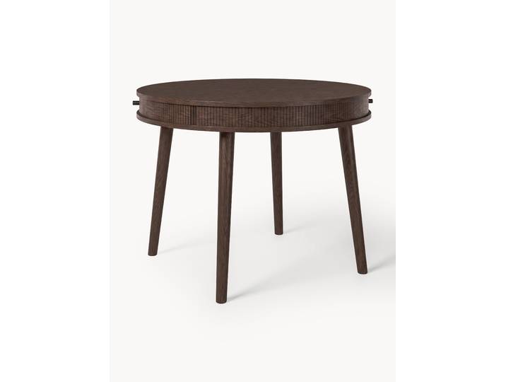 Table ronde avec rangement Calary, tailles variées