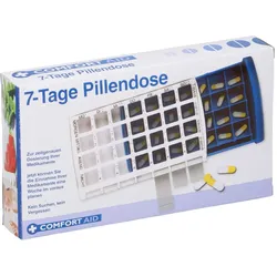 Pillendose 7Tage+4Fächer je Tag Kunststoff