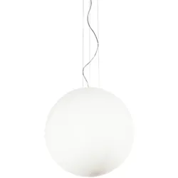 Ideal Lux Pendelleuchte MAPA BIANCO SP1 D50, E27, Ø 50cm, weiß IDEA-032122