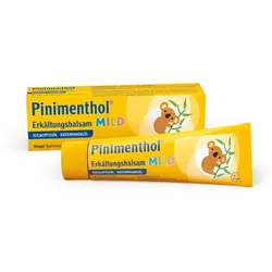 Pinimenthol Erkältungsbalsam mild ab 2 Jahren - mit Eucalyptus- und Kiefernnadelöl 50 g Salbe